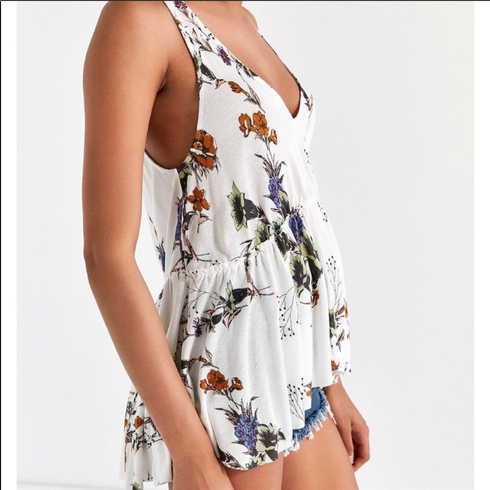 Urban Outfitters floral tank top